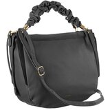 Fashion Hunters Gray eco-leather handbag Cene