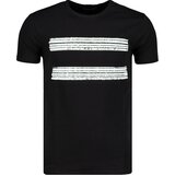 Trendyol Muška majica Basic crna bijela | siva Cene