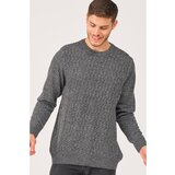 Dewberry V0214 MEN'S SWEATER-SMOKED | Shoptok.si