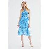 Trendyol Multi Color Collar Detailed Dress Cene