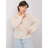 Fashion Hunters Beige openwork sweater | Shoptok.si