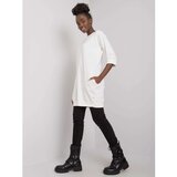 Fashion Hunters Women&#039;s long sweatshirt Ecru cijene