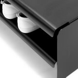 Spinder Design Crni željezni ormarić za cipele 101,5x28x31 cm Linea – | shoptok.hr