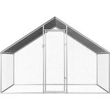  Zunanji kokošnjak 2,75x2x1,92 m pocinkano jeklo | Shoptok.si