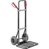eurokraft pro voziček za prevoz vreč, črne barve, nakladalna površina za pakete šxg 430 x 450 mm, črne barve, pu-kolesa Cene