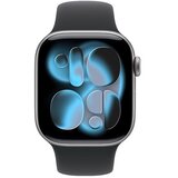 Apple Watch Series 11 GPS + Cellular 42mm Space Grey Aluminium Case with Black Sport Band - S /M | shoptok.hr