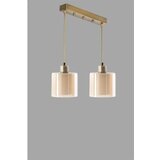 Opviq Yeni Sahra 2 Li Sıralı Eskitme Sarkıt Copper Chandelier | Eponuda.com