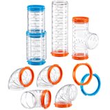 Ferplast komplet tunelov za kletke kit tube curve - 9 kos Cene