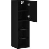  Set TV komoda Zidne 2 pcs Crni hrast 30,5 x 30 x 102 cm | Eponuda.com