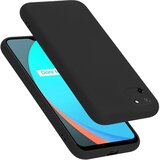 Cadorabo Ohišje, združljiv z Realme v tekoči črni barvi - zaščitni pokrov iz fleksibilnega silikona TPU, (20694844) | Shoptok.si
