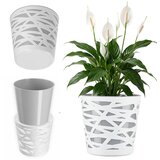 KADAX Vložek za cvetlični lonec, plastični pokrov za rože in rastline, 13 cm, siv, (5000353559) | Shoptok.si