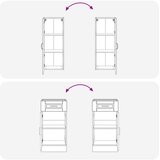  Kuhinjska jedinica PORTO 5 kom. Siva Sonoma Konstruirano drvo | shoptok.hr