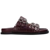 SCOTCH & SODA Scotch&soda - kroko kožne ženske papuče | Eponuda.com