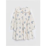 LC Waikiki Baby Collar Patterned Long Sleeve Girls' Dress | shoptok.hr