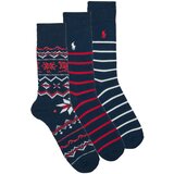 Polo Ralph Lauren Dokolenke DOWNHILL SKR-CREW SOCK-GIFT BOX Večbarvna Cene