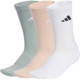 Adidas Čarape C Ess Crw 3P KF4553, 3 para, Svetlozelene, roze i bele Cene