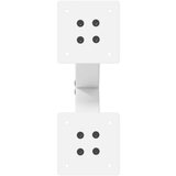  Noge za stolić u obliku slova X 2 kom bijele 28x(42-43) cm | shoptok.hr