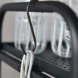 OYOY Living Design Željezna kolica za posluživanje na kotačima 37,5x75 cm Maki – | shoptok.hr