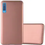 Cadorabo CARE, združljiv s Samsungom v kovinskem rosă ‰ Gold - zaščitni pokrov iz fleksibilnega silikona TPU, (20590520)