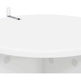  Stalak za biljke 2 pcs Bijela Ø40 x 80 cm Konstruirano drvo | shoptok.hr