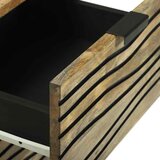  Komoda s ladicama Smeđa 40 x 33 x 75 cm masivno drvo manga | shoptok.hr