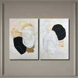 Styler Slike sa ručno oslikanim elementima u setu od 2 kom 50x70 cm Crystal – | shoptok.hr