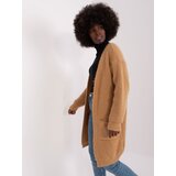 Italy Moda Cardigan-DHJ-SW-1009.09P-camel | Shoptok.si