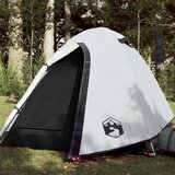 vidaXL Šotor za kampiranje za 2 osebi bel 254x135x112 cm 185T taft Cene