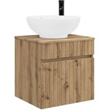 vidaXL Visoka umivalnik s police Artisan hrast 49 x 44,5 x 66,5 cm, (5000245132) | Shoptok.si