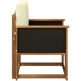  Srednja sofa za van Čvrsto drvo akacije Prirodna | shoptok.hr