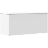  Kutija za pohranu bijela 100x42x46 cm od konstruiranog drva | shoptok.hr