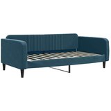  Dnevni krevet na razvlačenje i madraci plavi 100x200 cm baršun | Eponuda.com