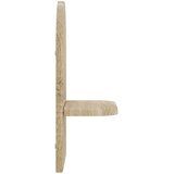  Zidna polica 2 kom. Hrast sonoma 23 x 13.5 x 37.5 cm Slike
