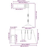 Vanjski Zunanje igralo trdna borovina, (20795347) | Shoptok.si
