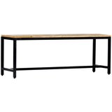 vidaXL Blagovaonska klupa od grubog masivnog drva manga 120 cm | shoptok.hr