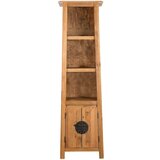  Samo stoječa kopalniška omara iz predelane borovine 48x32x170cm | Shoptok.si