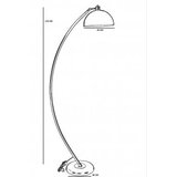 Opviq Hilal 534LUN4195 Podna lampa, Crna | Eponuda.ba