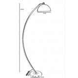 Opviq podna lampa hilal 534LUN4195 | ePonuda.com