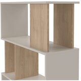 Tvilum Kremno bel regal v hrastovem dekorju 80x173,5x29,5 cm Maze – | Shoptok.si