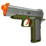 Policijski set za igru - Pištolj 20 cm, Značka, Zviždaljka, Futrola, Svjetlosni efekti, Zvuk | shoptok.hr