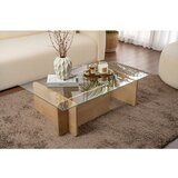 Hanah home stočić za dnevnu sobu flavio - honey oak oak coffee table | Eponuda.com