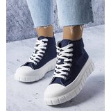D/CEO Navy blue Rivas women's sneakers