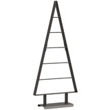 vidaXL Kovinsko božično drevesce z stojalom Črna 90 cm Jeklo | Shoptok.si
