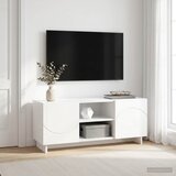  TV stalak 90 x 34,5 x 40 cm Bijela Konstruirano drvo Cijene