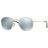 Ray-ban Hexagonal Flat Lenses RB3548N 001/30 L (54) Zlata/Siva Cene