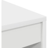 vidaXL Minimalistična pisalna miza Bela Iverna plošča 60 x 40 x 76 cm | Shoptok.si