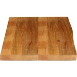 vidaXL Mizna plošča z naravnim robom 120x60x2,5 cm trden mangov les | Shoptok.si