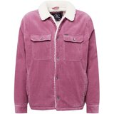 Volcom Prehodna jakna 'KEATON' orhideja / bela | Shoptok.si