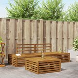  Set vanjskih sofa 3 Komad Prirodna Čvrsto drvo akacije | Eponuda.com