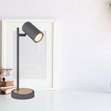 Globo 57910TG - Stona lampa ROBBY 1xGU10/5W/230V siva/braon | Eponuda.com